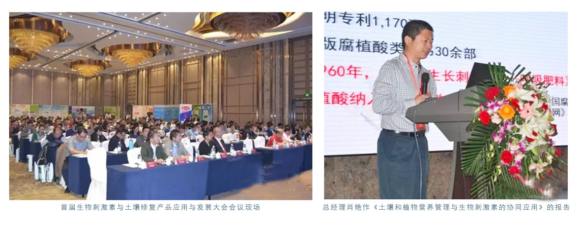 公司总经理肖艳参与“首届生物刺激素与泥土建复产品利用与发展大会”并做主题汇报 公司总经理肖艳参与“首届生物刺激素与泥土建复产品利用与发展大会”并做主题汇报